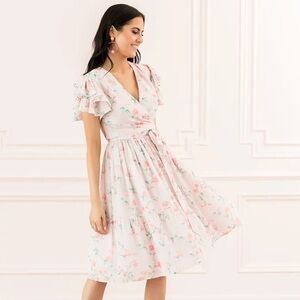 Rachel Parcell Pink Floral dress
